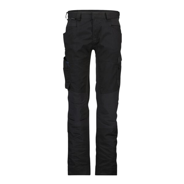 DASSY® Damen Arbeitshose Helix - Stretch mit praktischen Taschen - Schwarz Gr. 34
