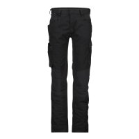 DASSY® Damen Arbeitshose Helix - Stretch mit praktischen Taschen - Schwarz Gr. 34