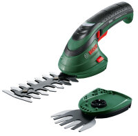 Bosch Akku-Gras- und Strauchschere Isio, 2x Messer-Set...
