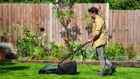 Bosch Rasenmäher EasyRotak 32-215, energiesparender...