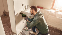 Bosch Schlagbohrmaschine EasyImpact 630, SDS, 1,7 kg, Zusatzhandgriff, Tiefenanschlag, Koffer