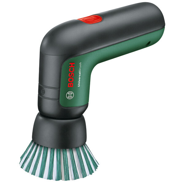 Bosch Akku-Reinigungsbürste UniversalBrush, Li-Ion, IPX5, inkl. 5 Aufsätzen, Micro-USB-Ladekabel
