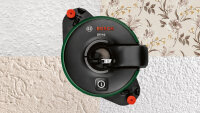 Bosch Linienlaser Atino, inkl. 2m Maßband, Gelpad, Pins, horizontale/vertikale Ausrichtung