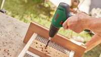 Bosch Akku-Bohrschrauber EasyDrill 1200 ohne Akkupack, LED, 1-Gang, POWER FOR ALL System, Doppelschrauberbit