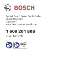 Bosch Kunststoffschweißdraht 225 mm 4 mm Hart-PVC, passend für Bosch Heißluftgebläse mit elektronischer Regulierung