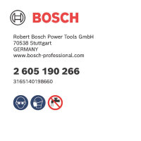 Bosch Filterdeckel zu Staubbox HW3, Ersatzteil für effektive Schleifstaubaufnahme
