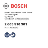 Bosch Staubabsaugung für GST 14,4 V-LI / 18 V-LI + GST 140 CE/BCE, inkl. Schlauch, passend für Profi-Modelle