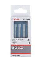 Bosch PRO Ceramic dry Bohrer-Set, 3-tlg., 6/6/8x66 mm, Diamantbesatz, trocken & präzise bohren