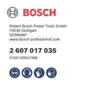 Bosch 7-tlg. CYL-1 Mauerwerkbohrer-Set, 3/4/5/5.5/6/7/8 mm, Carbide-Spitze, zweispiralig, verschleißfest