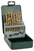 Bosch Metallbohrer-Set HSS-TiN, 19-teilig, 1-10 mm, mit...