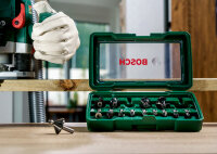 Bosch 15-tlg. HM-Fräser-Set, 8 mm Schaft, langlebig & präzise, inkl. Aufbewahrung