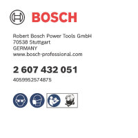 Bosch PE-Entsorgungssack, 10er-Pack – kompatibel mit GAS 35 H/M AFC, GAS 55 M AFC Professional