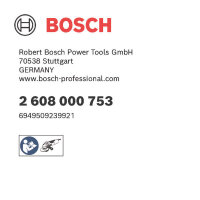 Bosch Schutzkombinationshaube, Kunststoff 100mm, Klick-Mechanismus, kompatibel mit GWS 5-100 bis 900-100 Professional