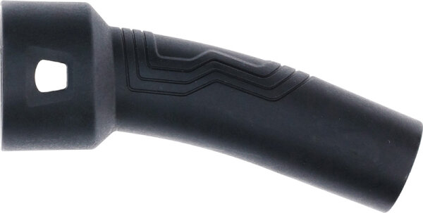 Bosch Krümmerrohr antistatisch, 75x50x148 mm – Absaugverbindung f. GAS 18V-12 MC Professional