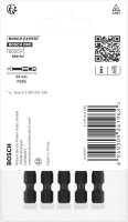 Bosch PRO P2R2 Impact Bit 55mm, 5-tlg. – torsionsverstärkt, hitzebehandelt, farbcodiert