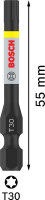 Bosch PRO Torx Impact Bit T30 55mm, 2-tlg., wärmebehandelt, torsionszone, farbcodiert, lasermarkiert