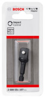 Bosch PRO Socket Adapter, Stiftverbindung, 1/2", 50 mm – für Schlagschrauber bis 80 Nm, schnelle Montage