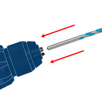 Bosch Metallspiralbohrer HSS PointTeQ, DIN 338, 9,7 mm, 10er-Pack – schnelles Anbohren, selbstzentrierend, schwarzoxidbeschichtet, langlebig