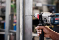 Bosch Metallspiralbohrer HSS PointTeQ, DIN 338, 12,3 mm, 5er-Pack – selbstzentrierend, schnell, verschleißarm, Schwarzoxid-beschichtet