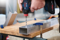 Bosch HSS PointTeQ Sechskantbohrer 9,0 mm, schnelles Bohren, verschleißfest, schwarzoxidbeschichtet, selbstzentrierend, DIN 338