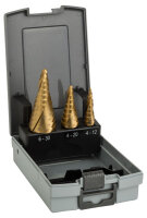 Bosch HSS-TiN-Stufenbohrerset 3-tlg., 4-30 mm,...