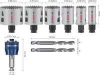 Bosch PRO Multi Material PC Plus Lochsägen-Set,...