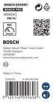 Bosch PRO Wood Holzspiralbohrer, 20x190x250 mm – präzise, zentrierte Spitze, spänefrei, splintfrei