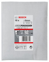 Bosch Betonbohrer CYL-3, 8x80x120 mm, d 7,5 mm, 10er-Pack – hochverschleißfest, Carbide-Mischung, PGM-geprüft