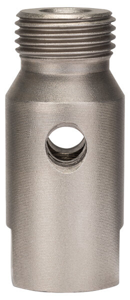 Bosch Adapter für Diamantbohrkronen, Maschinenseite 5/6", Kronenseite G1/2", kompatibel, robust