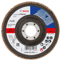 Bosch Fächerschleifscheibe X431 Standard, 115 mm,...