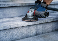 Bosch PRO F355 Schleifblatt, 115 mm, G60, 10-tlg. – Silizium-Carbide, hohe Schnelligkeit & langlebig