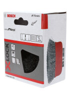 Bosch PRO Metal clean X-Lock Topfbürste 75x0,3mm, gewellter Premium-Draht, langlebig, rostentfernd