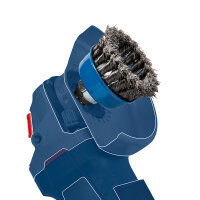 Bosch PRO Multi Material clean Topfbürste, 75x0,3 mm, vermess. gewellter Draht, langlebig, für Stahl & Hartholz