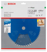 Bosch Kreissägeblatt Expert for Wood H 230 x 30 - 48, MicroteQ Carbide, ATB-Wechselzahn, hohe Schnittqualität