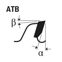 Bosch Kreissägeblatt Expert for Wood H 230 x 30 - 48, MicroteQ Carbide, ATB-Wechselzahn, hohe Schnittqualität