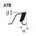 Bosch Kreissägeblatt Expert for Wood H 230 x 30 - 48, MicroteQ Carbide, ATB-Wechselzahn, hohe Schnittqualität
