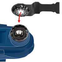 Bosch BIM Tauchsägeblatt AIZ 10 AB, Starlock, 20x10 mm, HCS/HSS, verschleißfest, schnelle Blattwechsel