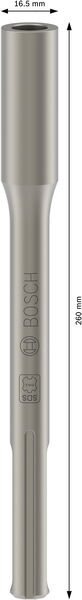 Bosch PRO SDS max Einschlaghilfe für Stahlstangen, 16,5x260 mm – für Bohrhammer, schnelle Montage