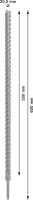 Bosch PRO SDS plus-5X Hammerbohrer, 20x550x600 mm,...