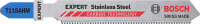 Bosch EXPERT Stainless Steel T118AHM Stichsägeblatt,...