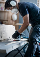 Bosch EXPERT M480 Schleifnetz 150mm K320, 50 St., mit Particle Control für staubreduziertes Schleifen