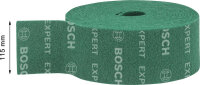 Bosch EXPERT N880 Vliesrolle 115mmx10m, Allzweck, hohe Lebensdauer & 3D-Struktur für Metallarbeiten