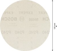 Bosch EXPERT M480 Schleifnetz 225 mm K240, 5 St., mit...