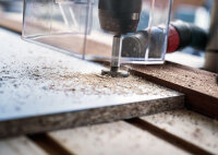 Bosch EXPERT Laminated Wood Scharnierlochbohrer, 16x60x90 mm, Carbide-Spitze, hohe Lebensdauer, splitterfreie Bohrungen