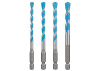 Bosch EXPERT HEX-9 Multi Construction Bohrer-Set, 4-tlg.,...