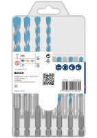 Bosch EXPERT HEX-9 Multi Construction Bohrer-Set, 7-tlg.,...
