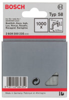 Bosch Feindrahtklammer Typ 58, 13x0,75x8 mm, 1000 St.,...