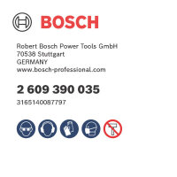 Bosch SDS plus-Adapter, 1/2-Zoll 20 UNF, 14-30 mm, für SDS plus-Hämmer mit Drehstopp