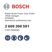 Bosch Adapter for PRO Q-Lock, Quick Change-System, für Lochsägen 14–30 mm, ½-Zoll-Gewinde, werkzeugloser Wechsel