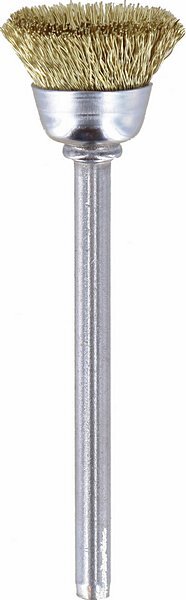 Dremel Messingbürste 13 mm, langlebig, für Vielseitigen Einsatz, kompatibel mit Dremel Geräten